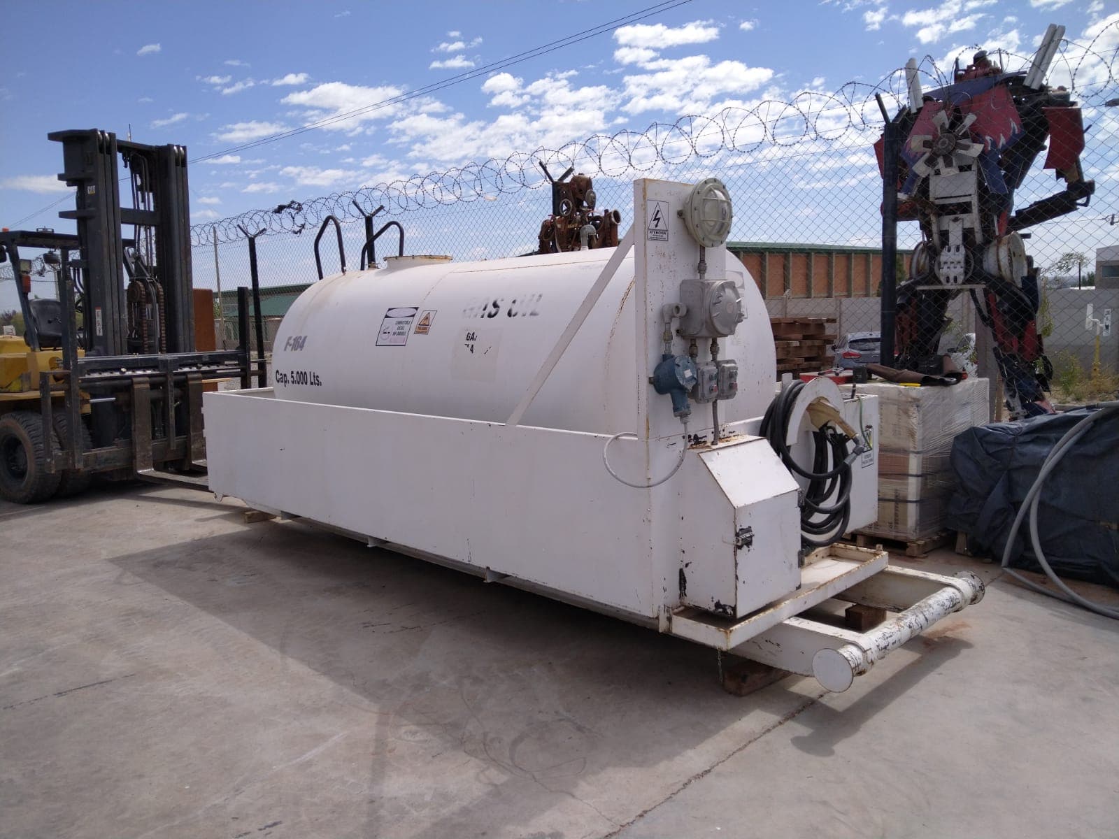 Cisterna para Gas Oil Fija 5000 litros